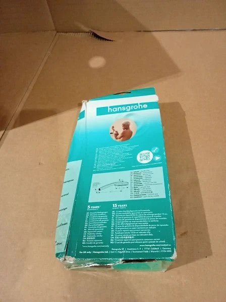 Hansgrohe Croma 100 Shower Head Hand Round 100mm 4 Sprays Brushed New