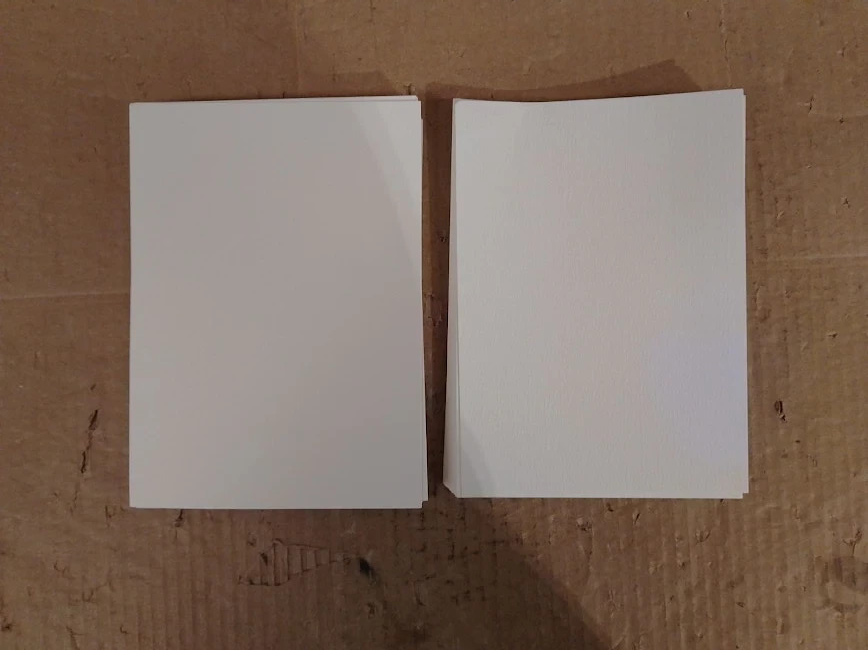 60 Sheets Watercolour Paper Bulk 140 lb 300 GSM Cotton Cold Press Water