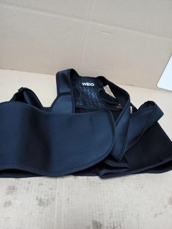 Back Support Brace Posture Corrector Shoulder Neck Lumbar Belt Large New