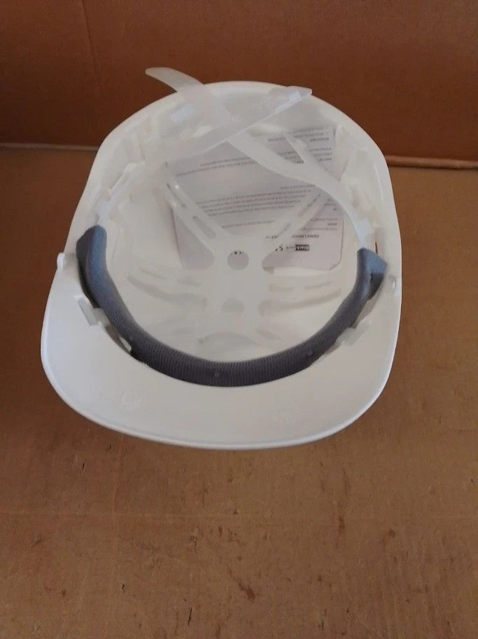 Blackrock White Hard Hat Safety Helmet For Construction Full Bream New