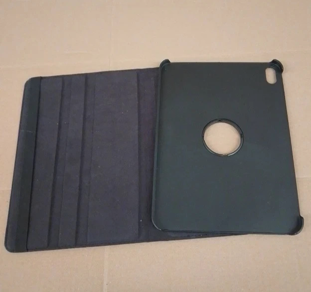 IPad Air 11 M4/M3/M2 Case 360° Rotating Stand Smart Folio Cover Black Design