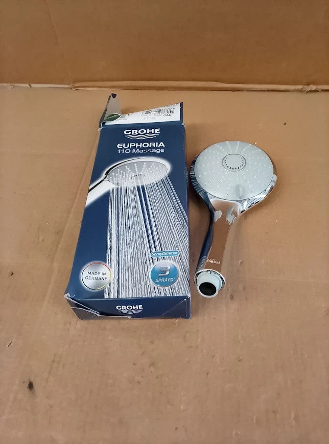 Grohe 27221000 Euphoria Massage 110 Hand Shower 3 Sprays