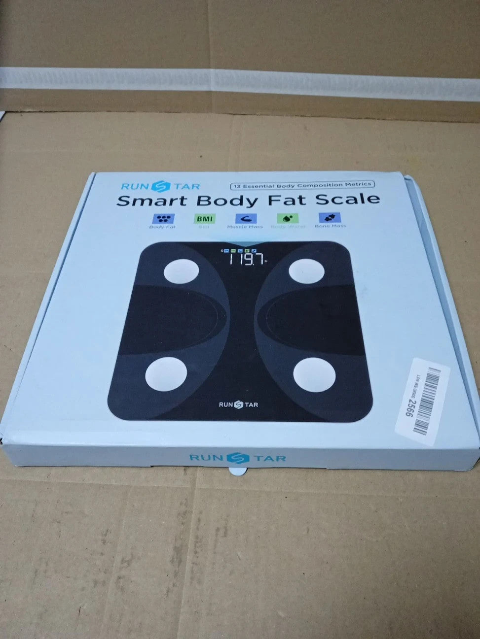 RunSTAR Scales Body Weight Fat Percentage Ultra Precision Digital Accuracy New