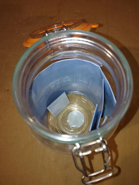 Kilner Clip Top Jar 2L  Airtight Glass Storage Preserving 5.39x4.88x10.04in