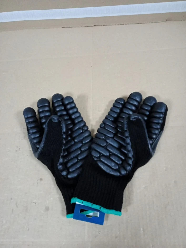 Portwest A790 Work Gloves Specialist Anti Vibration Glove Black Large Pair New