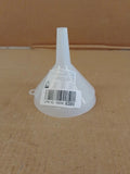 HENDI Funnel 100x130mm 1 Pack White Plastic