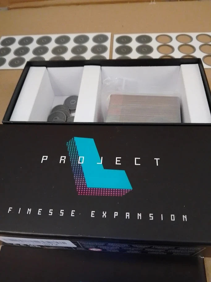Asmodee Boardcubator Project L Finesse Expansion Board Game Up 4 Players 14+ New