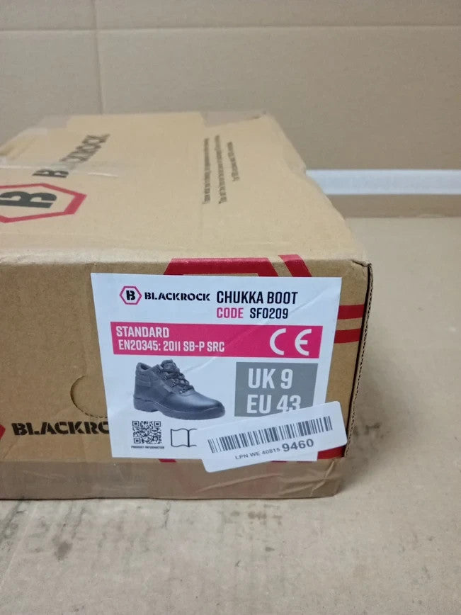 Blackrock Chukka Work Safety Boots Shoes Steel Toe Cap Mens Womens UK 9 EU 43