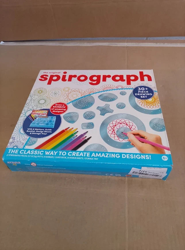 Spirograph Original Set Create Amazing Endless Designs 30 Pieces 8+ New