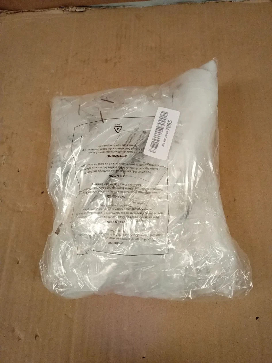 250 Pieces Clear Poly Bags With Suffocation Warning 250 Polybags 9x15in New