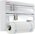 Leifheit Parat Kitchen Roll Dispenser Cling Film Wall 26.5x38.5cm New