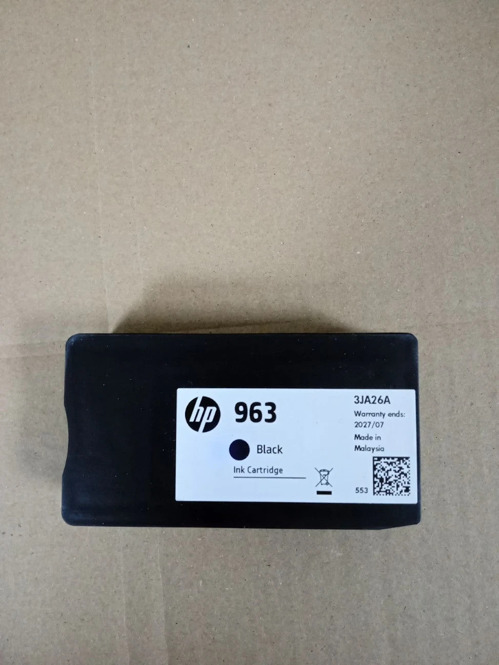 HP 3JA26AE 963 Original Ink Cartridge Black Single Pack 9010 9013 9020 9023