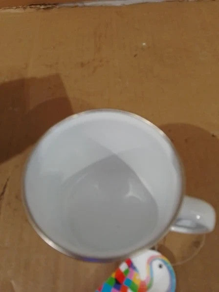 Robert Frederick The Gruffalos Child Enamel Mug White Dishwasher Safe 350ml