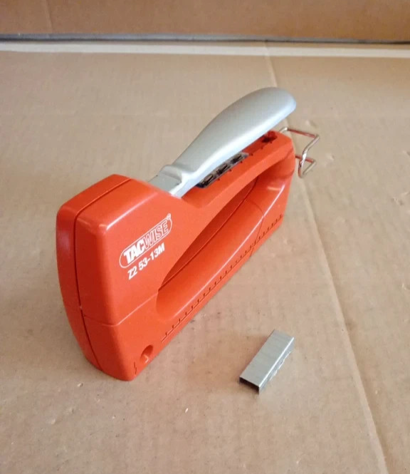 Tacwise 1218 Z2 53-13M Metal Staple Gun Type Orange Grey Heavy Duty Design