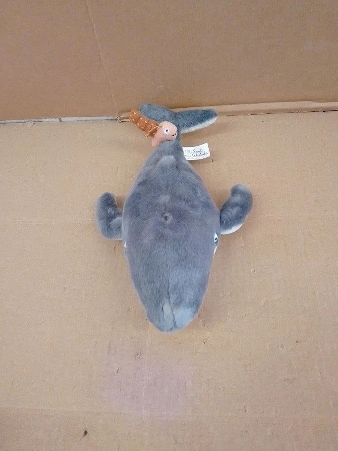The Snail On The Whale Soft Toy 61238 7in Grey Julia Donaldson Axel Scheffler