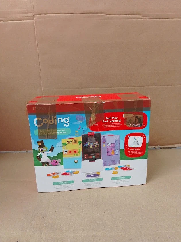 Osmo Coding Starter Kit Fire Tablet 3 Educational Learning Games Stem Toy 5+ New