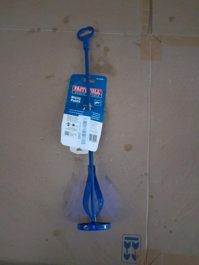 Faithfull FAIMP60 Paint Mixing Paddle Multicolor 60mm 13.78x2.36in New