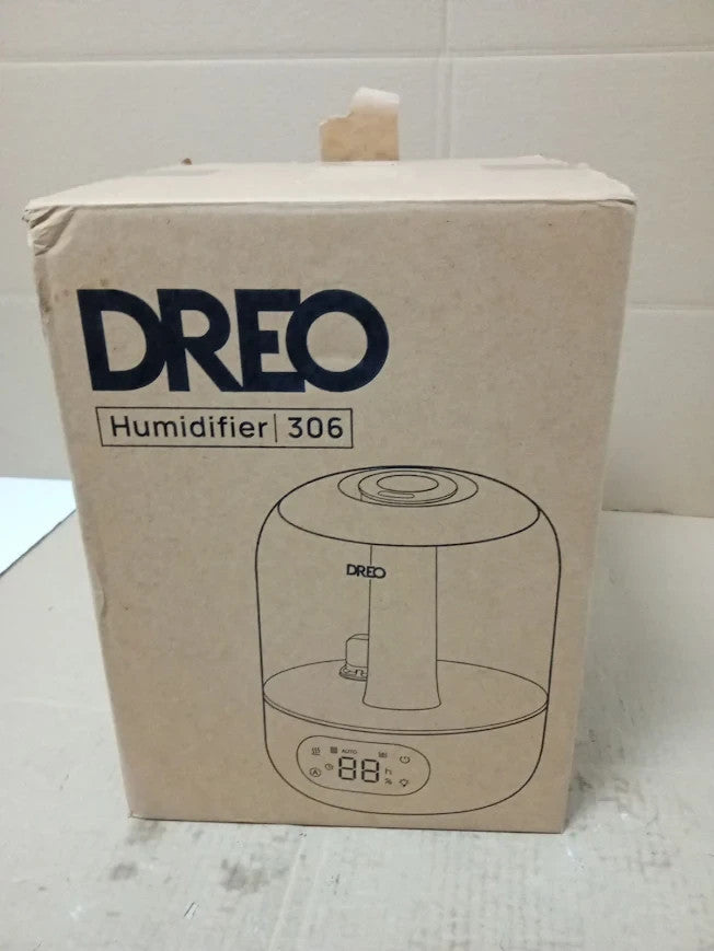 Dreo Humidifier Bedroom Sensor 26dB Quiet Cool Mist Ultrasonic 360° 30H Runtime