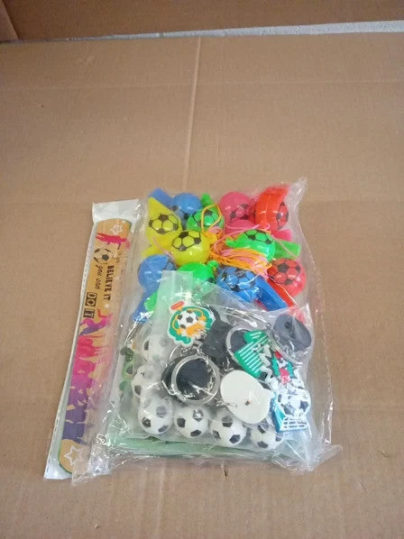 Facljssx 108pcs Football Party Favor Gift Bags Tattoos Stickers Bracelet New