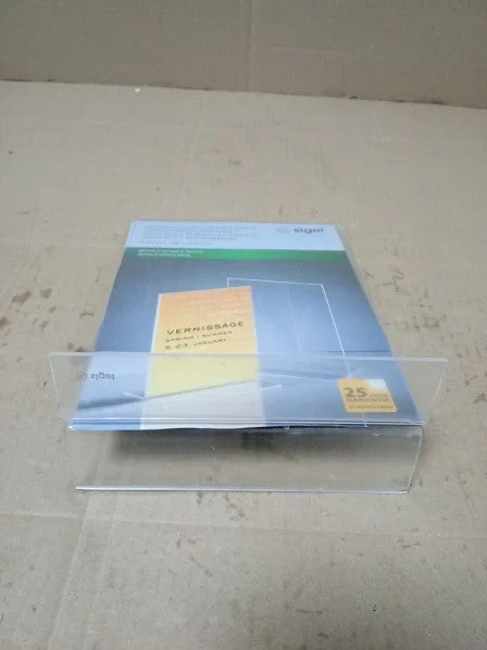Sigel TA222 Sign Holder Upright A5 Double Sided Presentation Uv Resistant New