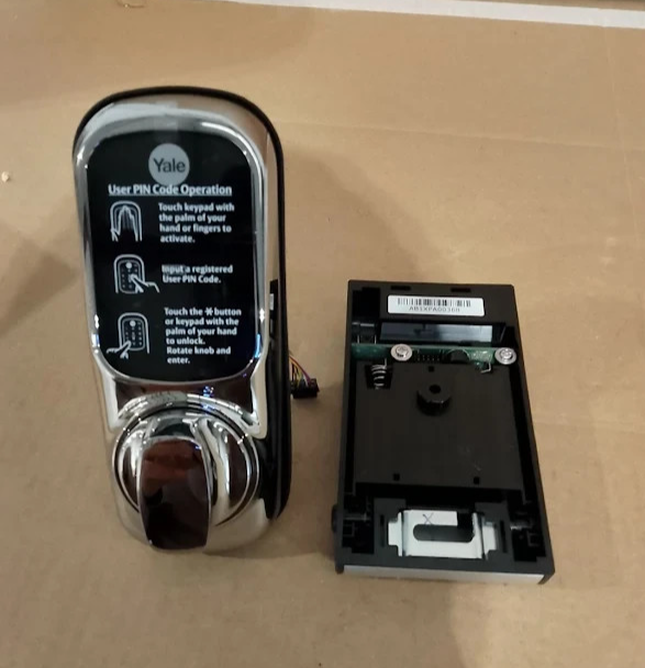 Yale Keyless Connected Smart Lock Chrome No Module No Lockcase Heavy Duty New