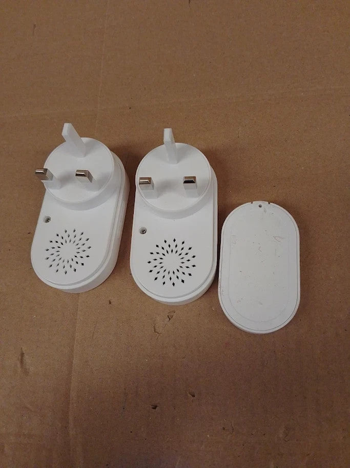 Vexloria Wireless Doorbell Receiver 150m Long Range Battery Operated White