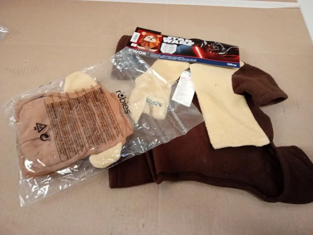 Rubies Star Wars Ewok Dog Costume Small Neck 11in Chest 17in Halloween Pet New