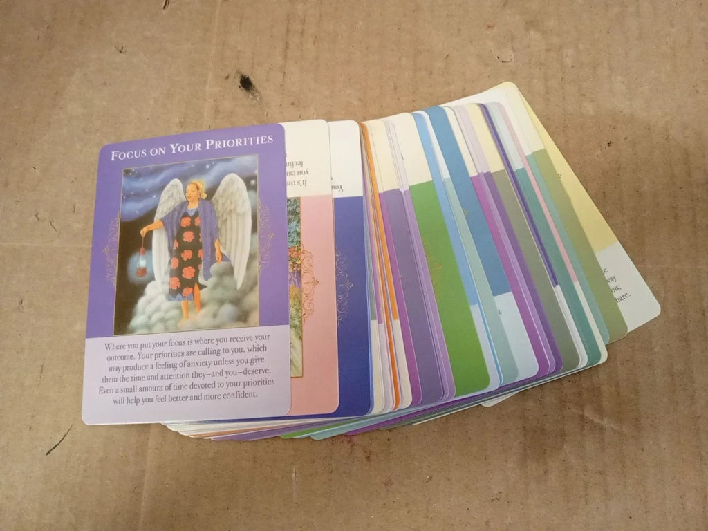Zowubnk Oracle Cards Deck Tarot Angels Abundance Cards Set Beginners 44 A New