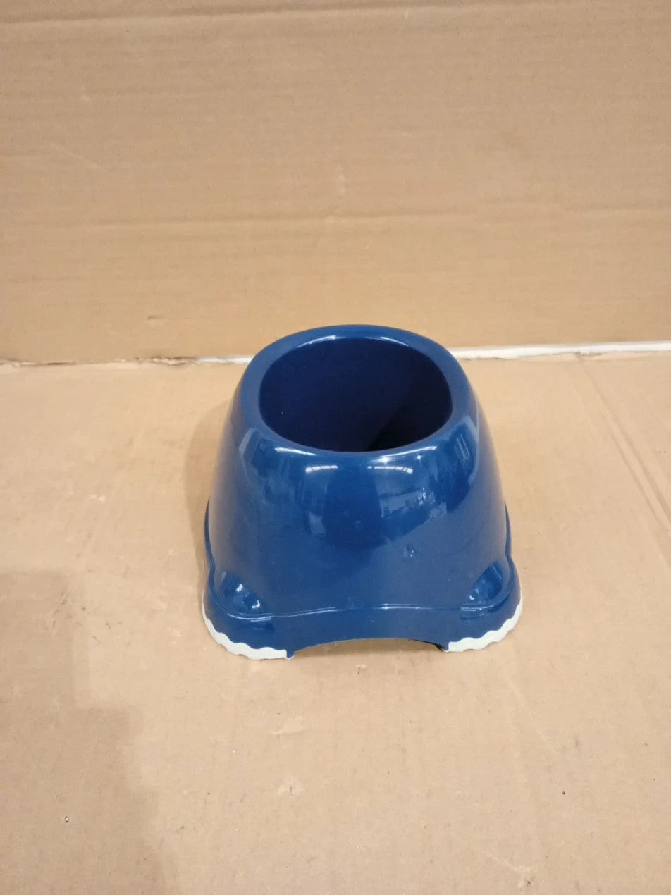 Moderna Spaniel Deep Bowl Blue Berry Blueberry 1 Pack Multiple Pets Plastic