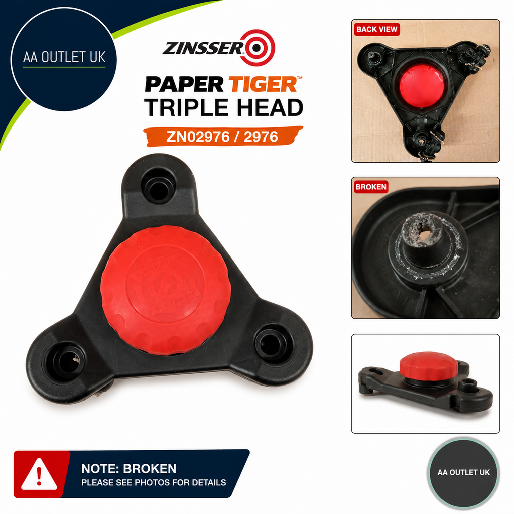 Zinsser 2976 ZN02976 Paper Tiger Triple Head Concentrate Metal Plastic