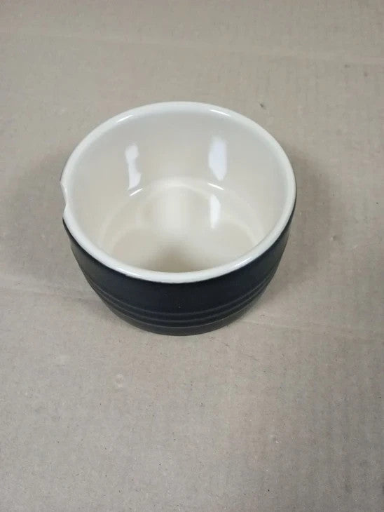 Le Creuset Stoneware Ramekin Straight Wall Stackable 200ml Matte Black