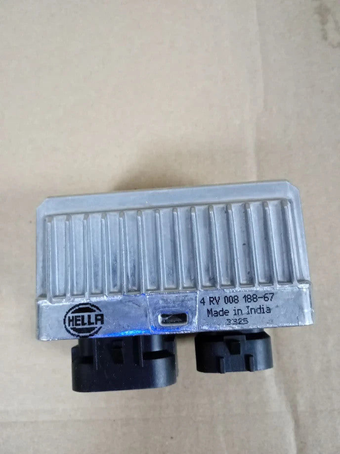 HELLA Glow Plug Control Unit 12V 9 Pin Connector 4 Cylinder 4RV008188671