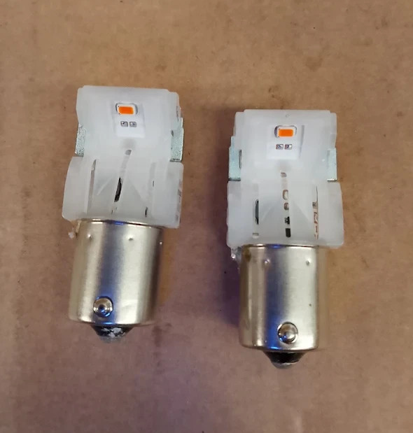 OSRAM LEDriving SL P21W Amber LED Bulbs Twin Pack Off Road Use Only Durable