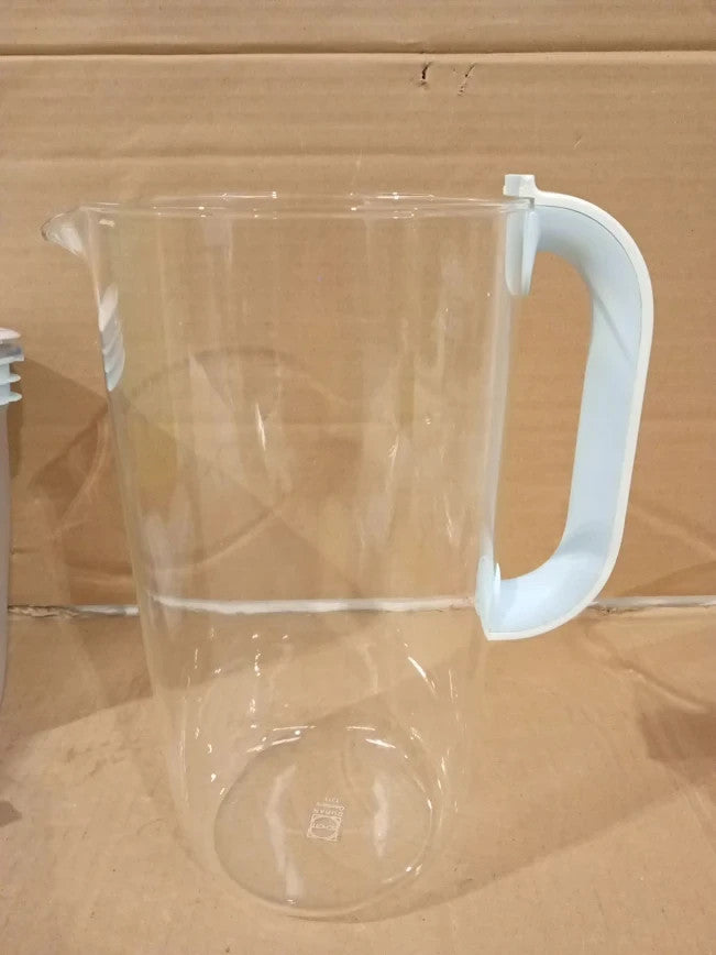 Brita Glass Water Filter Jug Light Blue 2.5L Starter Pack Pure Performance