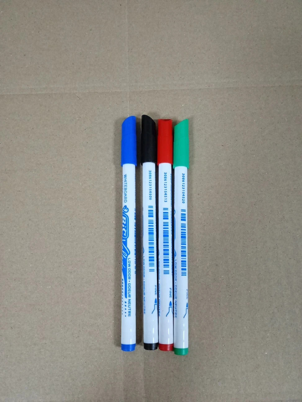 BIC Velleda 1721 Whiteboard Markers Assorted Colours 4 Pieces Dry Erase Pens New