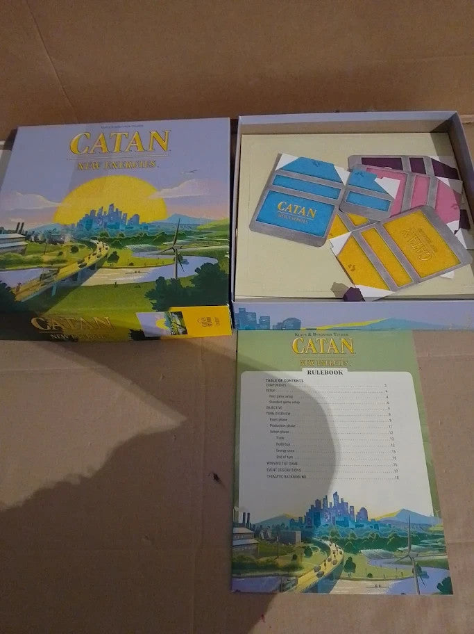 Catan New Energies Board Game Sustainable Resources Strategy Classic 12+ New