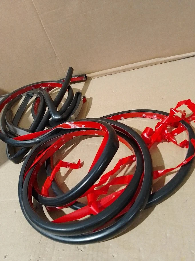 Weather Stripping Door Seal Self Adhesive Weather Strip Silicone D Shaped