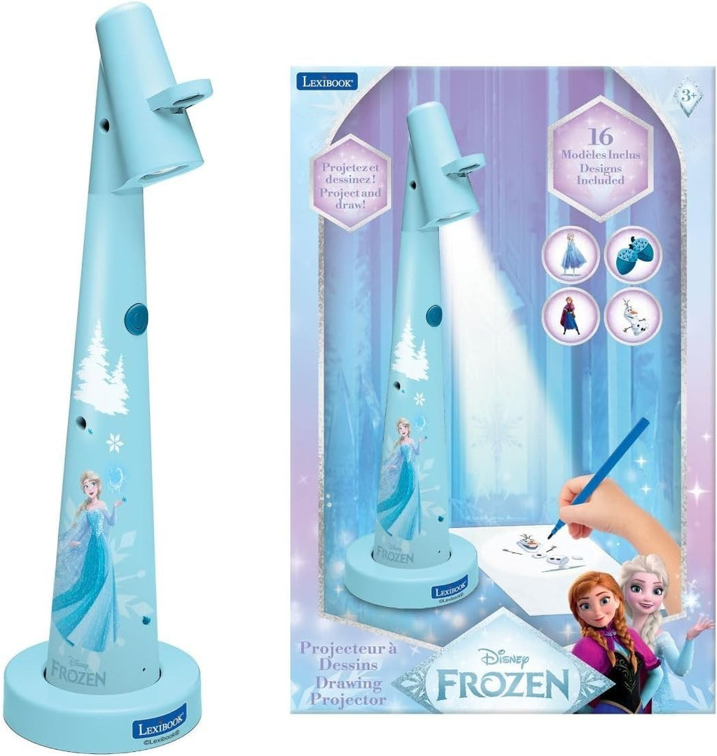 Disney Frozen Lexibook Drawing Projector Kids Art Toy Blue White CRP10FZLXB New