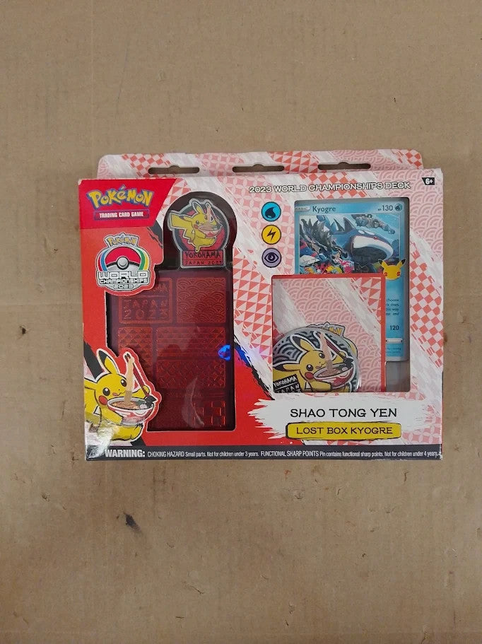 Pokemon Trading Cards Game World Championships Deck Shao Tong Yen 2023 6+ New