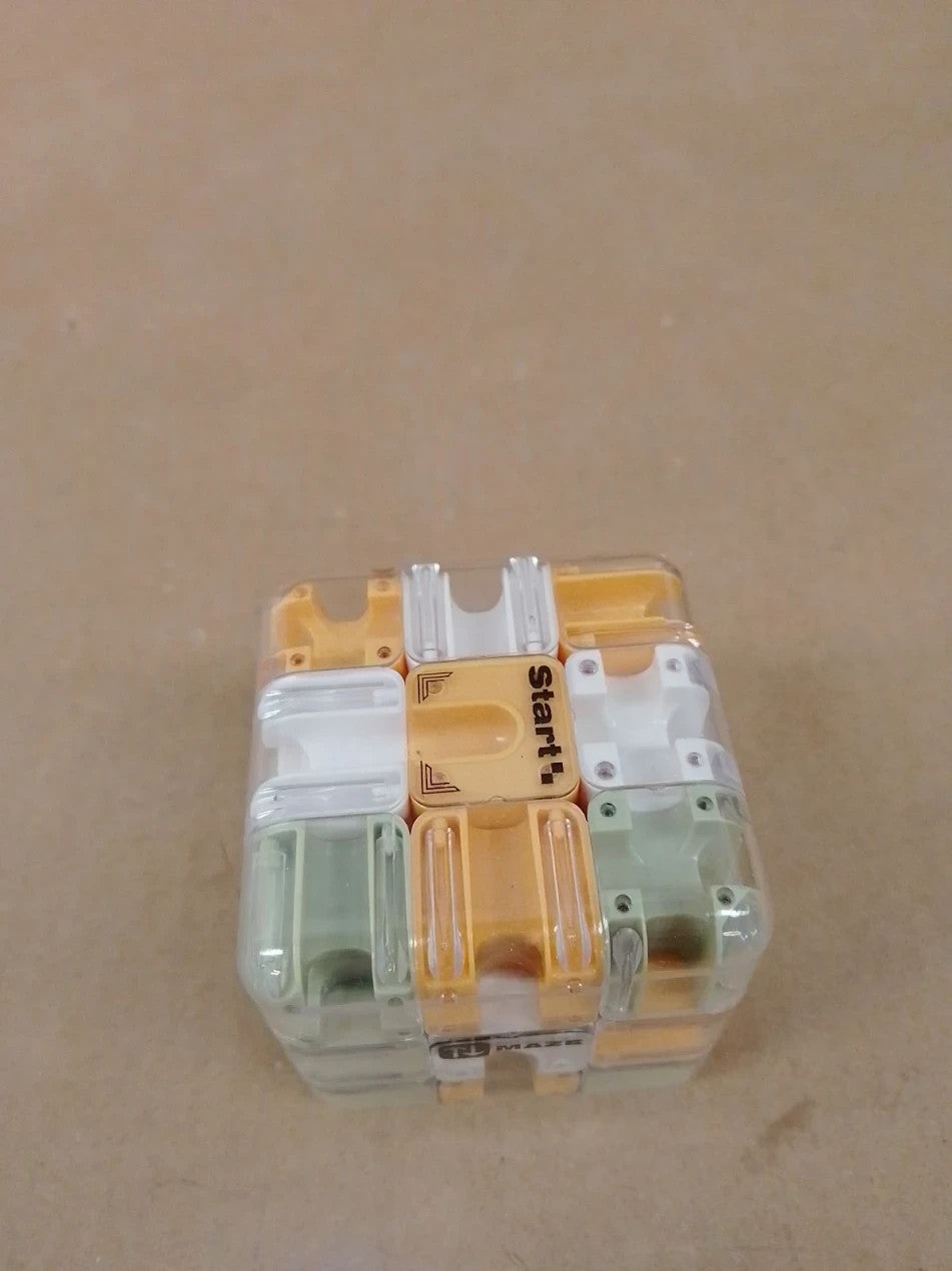Large Labyrinth 3D Maze Cube Stress Relief & Logic Development Intricate Brain