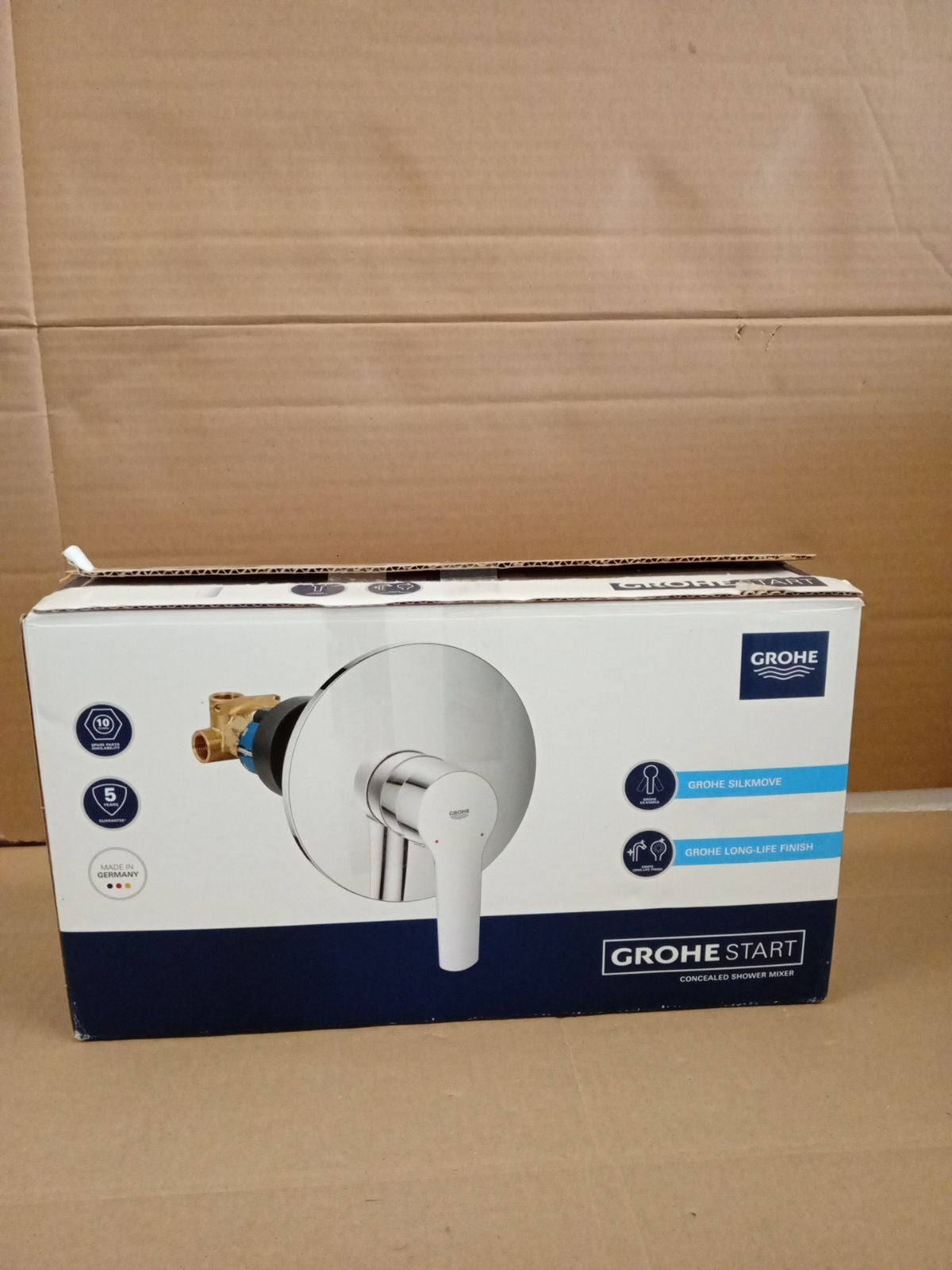 GROHE Start Single Lever Shower Mixer Trim Concealed Installation Wall Mounted