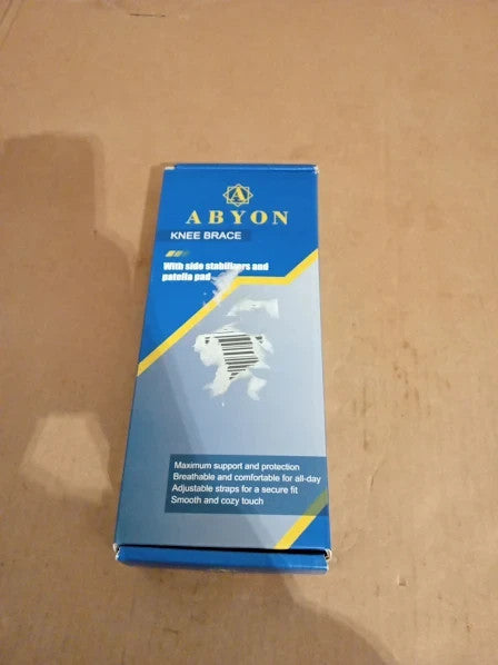 Abyon Knee Support Men Women Meniscus Tear Arthritis Joint Support XL New