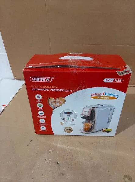 Hibrew 5in1 Functionality Capsule Espresso Machine Coffee Maker H2B Black 5L New