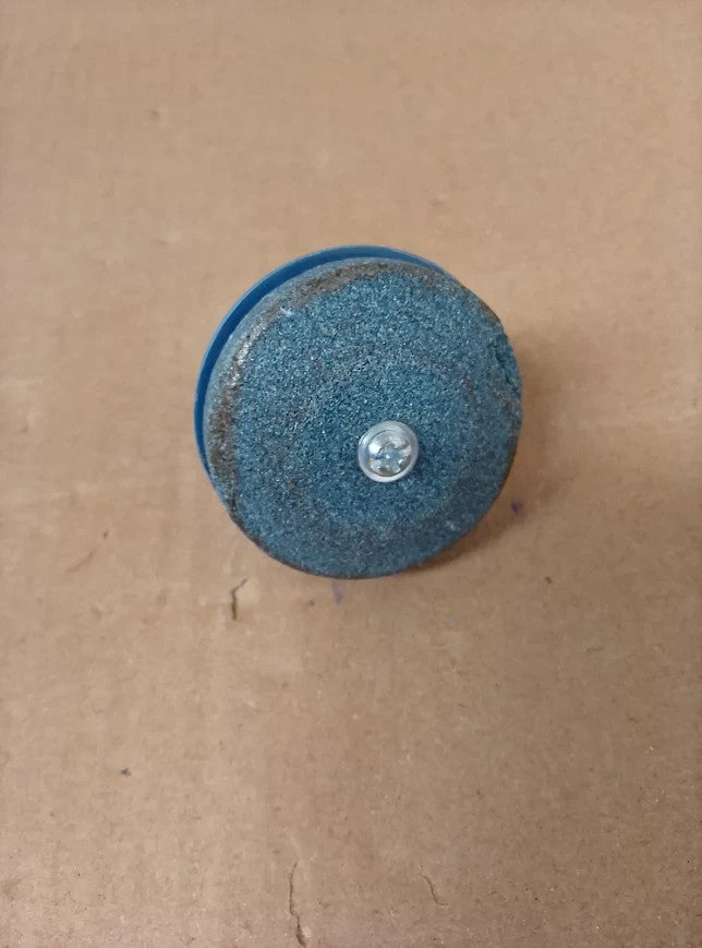 Lawnmower Blade Sharpener Garden Grinder Wheel Stone Rotary Power Drill