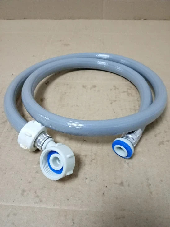 Dbtw 3/4in Thread Washing Machine Inlet Pipe 1.2m Straight End Cold Water