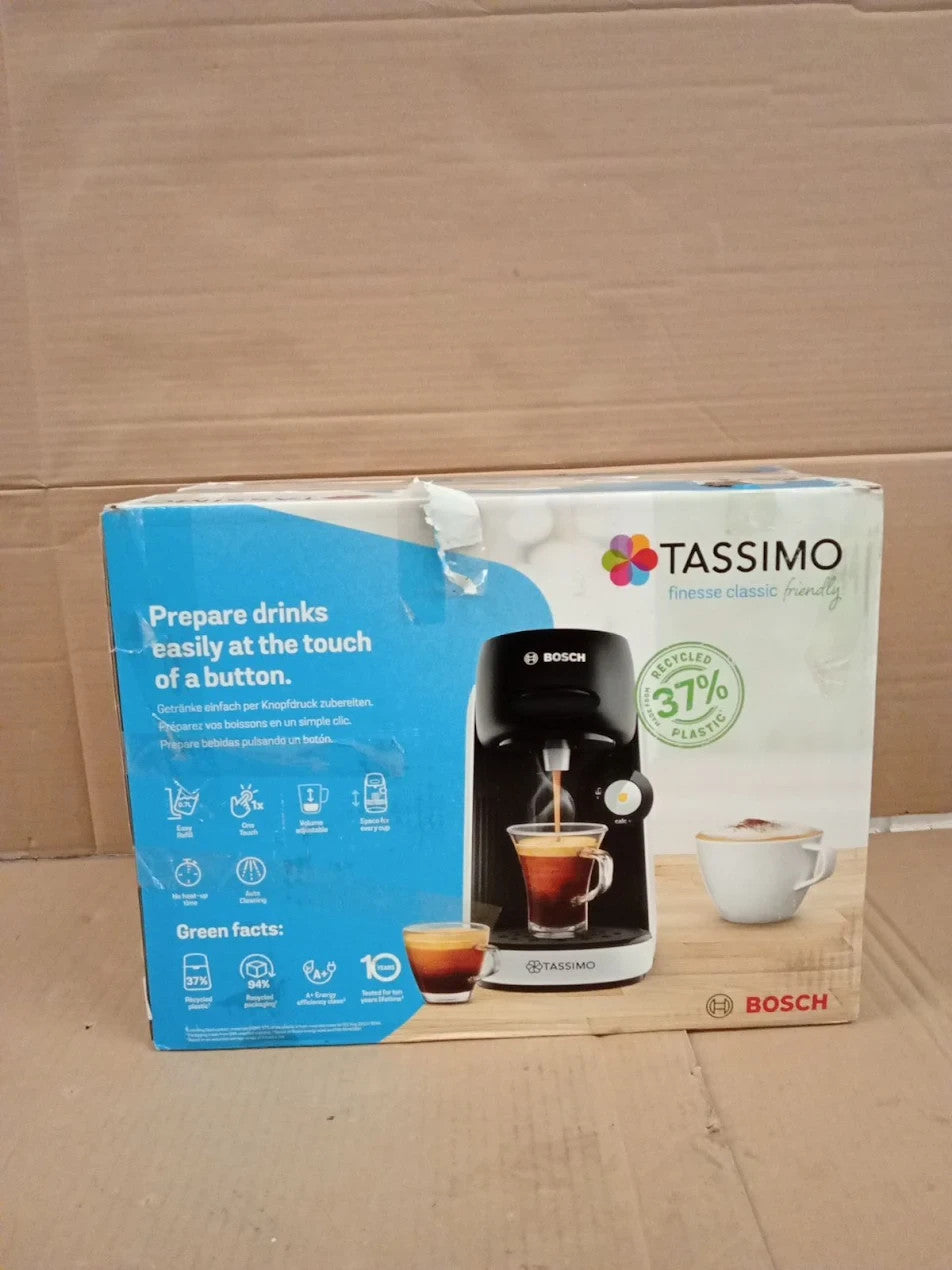 Tassimo by Bosch Finesse Classic Friendly Pod Coffee Machine TAS1640GB 0.7L