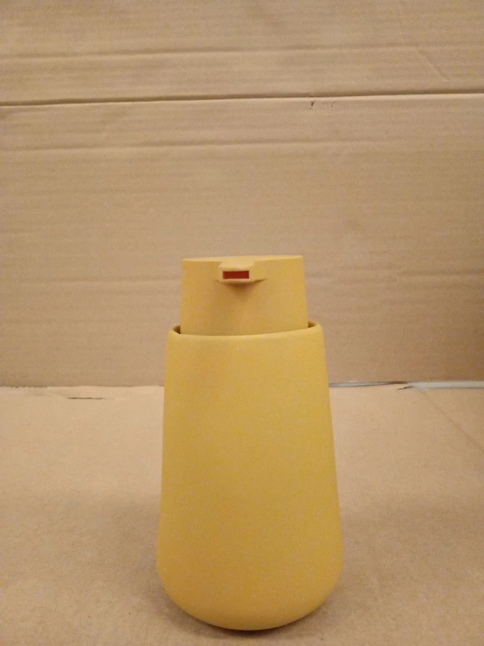 5 Five Simply Smart Cocoon Sav Mout Dispenser Mustard Nickle Free 9.9x14.3x4.6cm