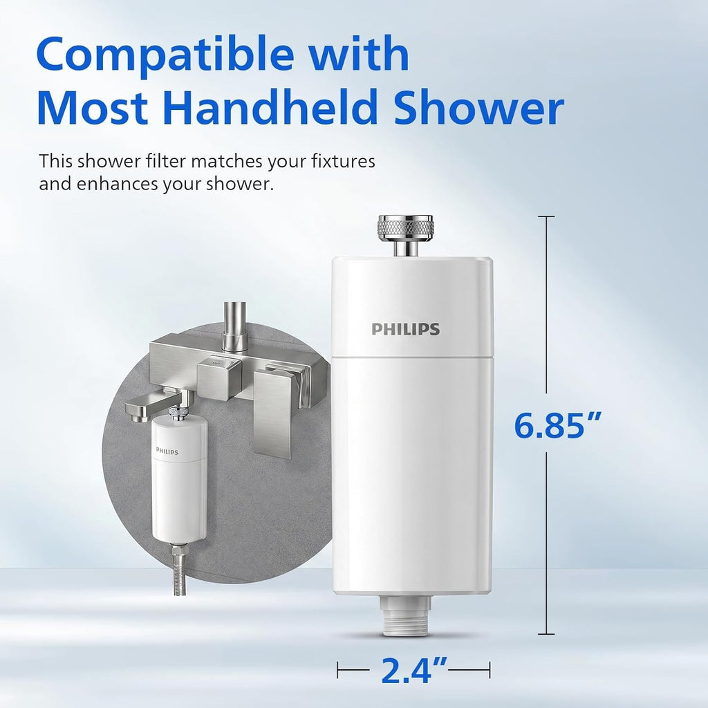 Philips Water In Line Shower Filter 1 Replacement Cartridge 50000L New