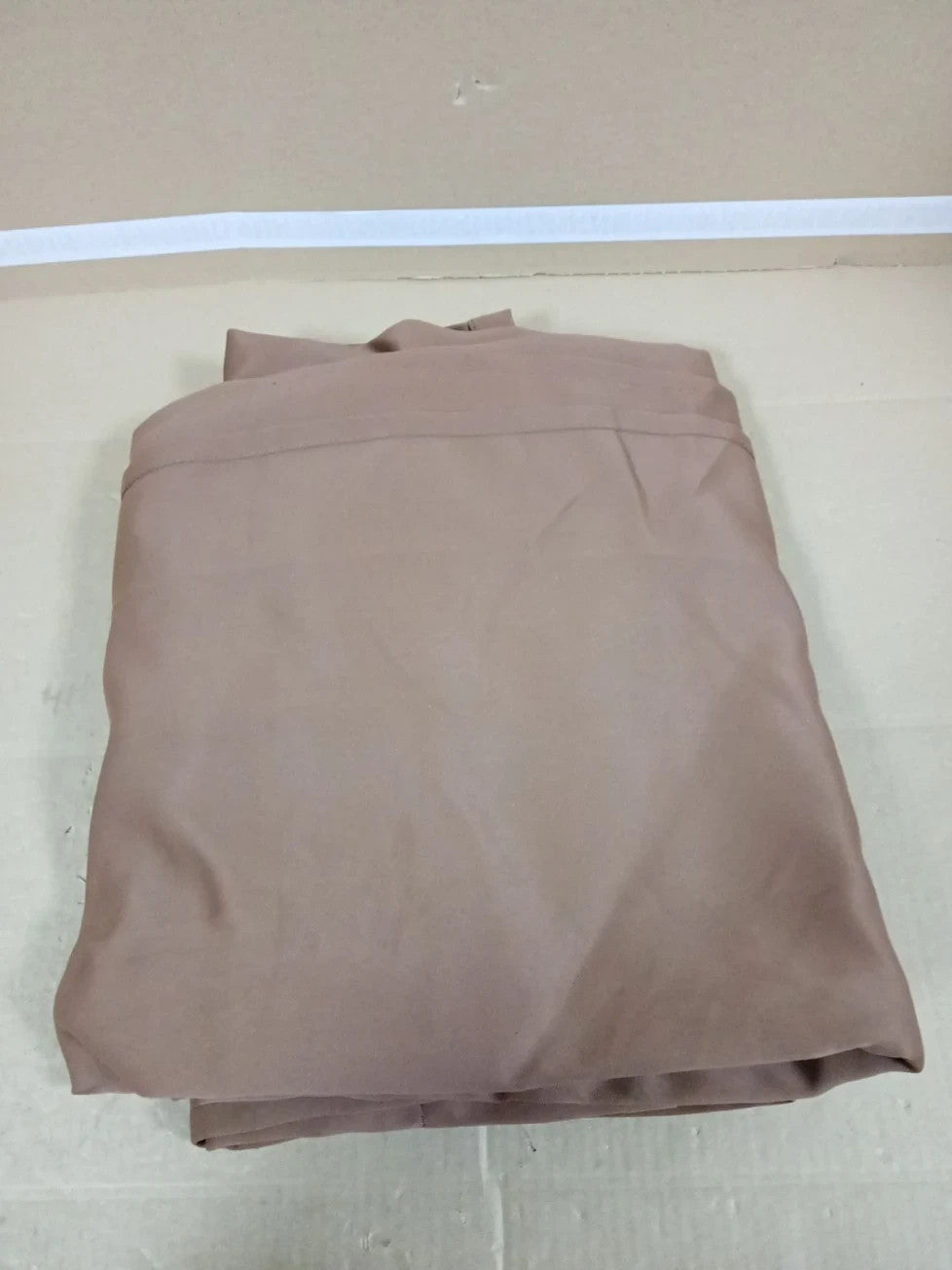 Deconovo Functional Thermal Insulated Blackout Curtains 52x72in Brown Pair New