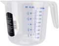 Chef Aid 1L Plastic Jug Transparent Liquid Measuring 5.12x2.99x4.72in New